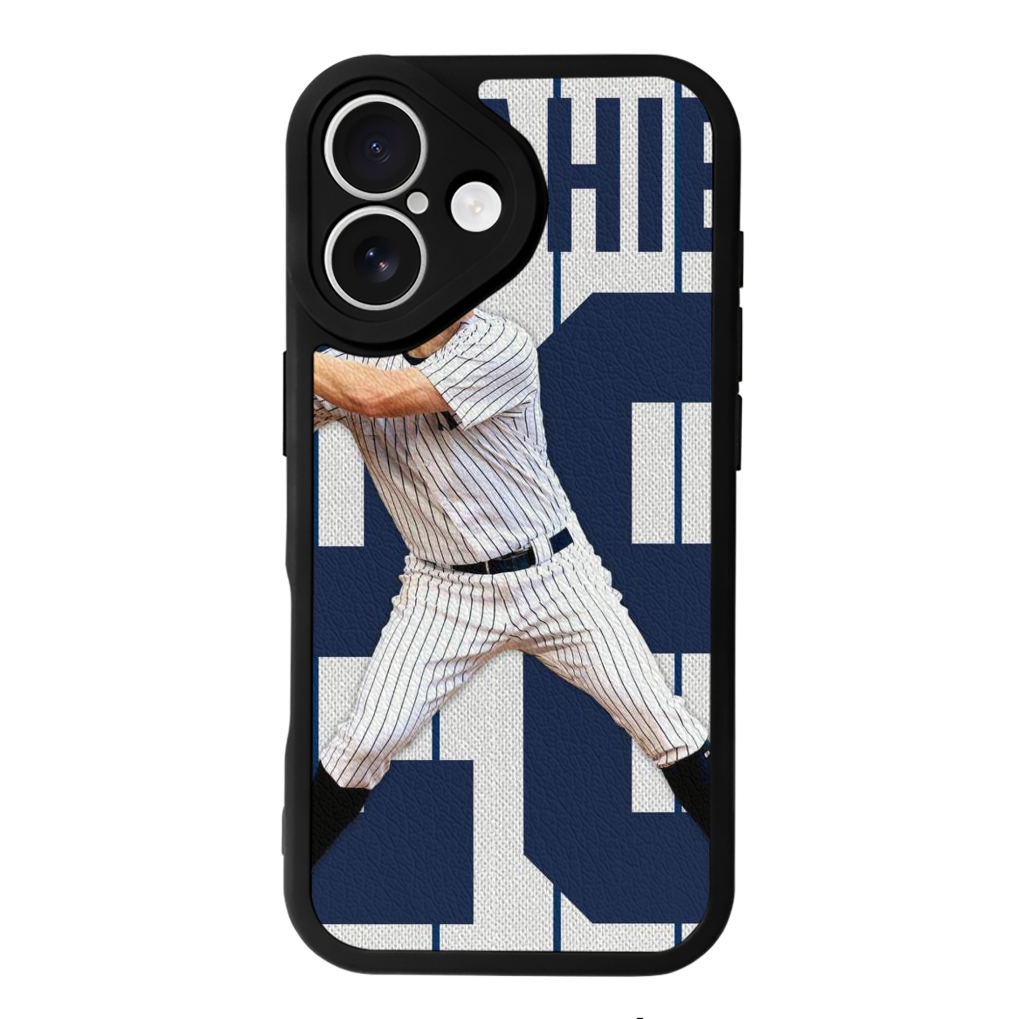 DJ Lemahieu 24 IPhone 16 Silicone Leather Case – UV Print, Lambskin Texture – Perfect Fit, Wireless Charging Compatible, Scratch Resistant, Precise Cutouts – Stylish Protection For IPhone 16